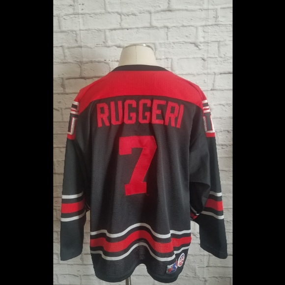 Trenton Titans Ruggeri #7 Game Worn Jersey ECHL - Picture 2 of 7